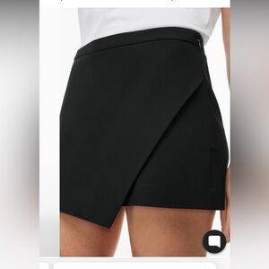 Aritzia Babaton brown/taupe Kelly Skort Sz 10